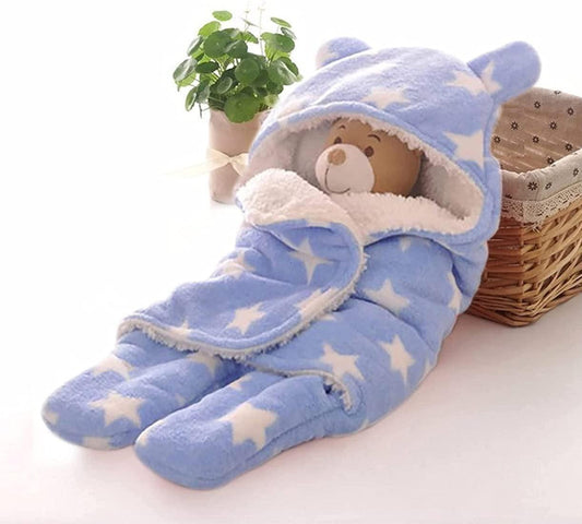 Wearable Blanket and Wrapper for Baby